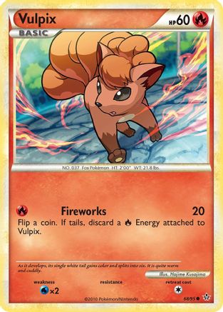 Vulpix (/95) [HGSS: Unleashed] Pokemon Single Pokémon
