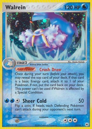 Walrein (/101) Holofoil [EX: Hidden Legends] Pokemon Single Pokémon