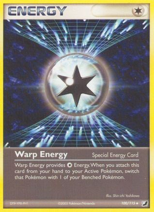 Warp Energy (100/115) - [EX: Unseen Forces] Pokemon Single Pokémon
