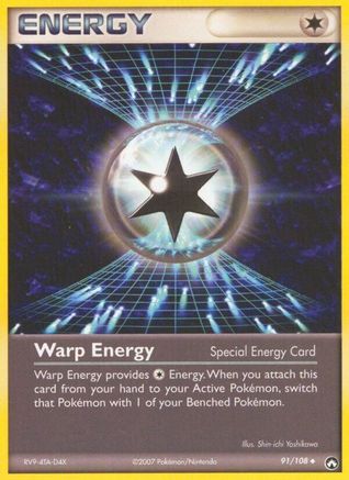 Warp Energy (/108) Reverse Holofoil [EX: Power Keepers] Pokemon Single Pokémon