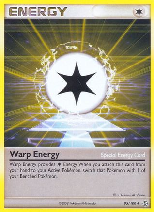 Warp Energy (95/100) Reverse Holofoil [DP: Stormfront] Pokemon Single Pokémon