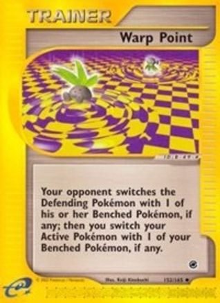 Warp Point (/165) Reverse Holofoil [Vintage: Expedition] Pokemon Single Pokémon