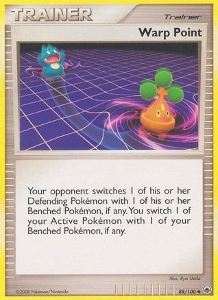 Warp Point (/100) Reverse Holofoil [DP: Majestic Dawn] Pokemon Single Pokémon