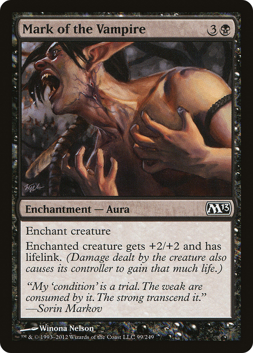Mark of the Vampire (M13-099) [Magic 2013] MTG Single Wizards of the Coast