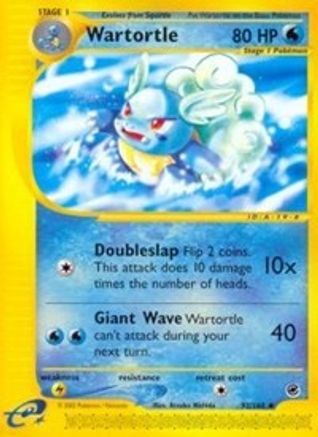 Wartortle (/165) Reverse Holofoil [Vintage: Expedition] Pokemon Single Pokémon