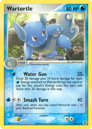 Wartortle (/112) Reverse Holofoil [EX: FireRed & LeafGreen] Pokemon Single Pokémon