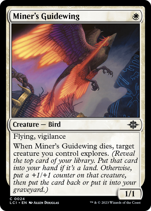 Miner's Guidewing (LCI-024) [The Lost Caverns of Ixalan] Foil MTG Single Wizards of the Coast