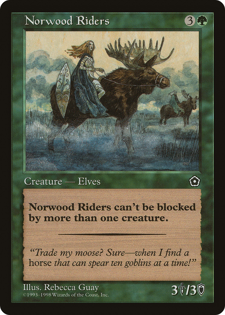 Norwood Riders (P02-139) [Misc] Portal Second Age MTG Single Wizards of the Coast