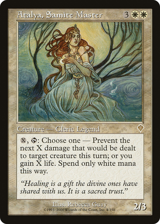 Atalya, Samite Master (INV-004) [Invasion] MTG Single Wizards of the Coast