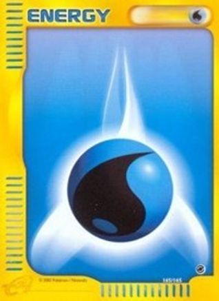 Water Energy (165/165) Reverse Holofoil [Vintage: Expedition] Pokemon Single Pokémon