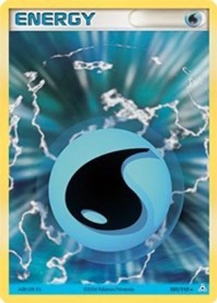 Water Energy (107/110) - [EX: Holon Phantoms] Holofoil Pokemon Single Pokémon