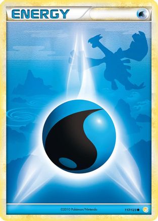 Water Energy (117/123) [HGSS: Base Set] Pokemon Single Pokémon