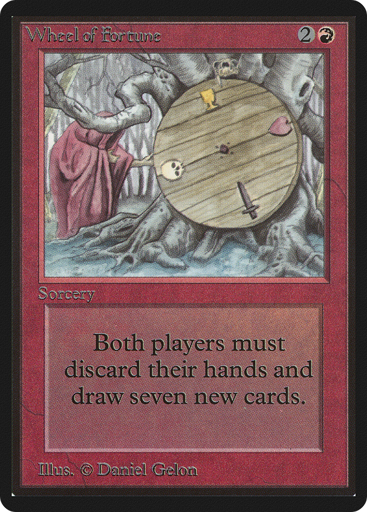 Wheel of Fortune (LEB-) [Oldschool] Limited Edition Beta MTG Single Wizards of the Coast