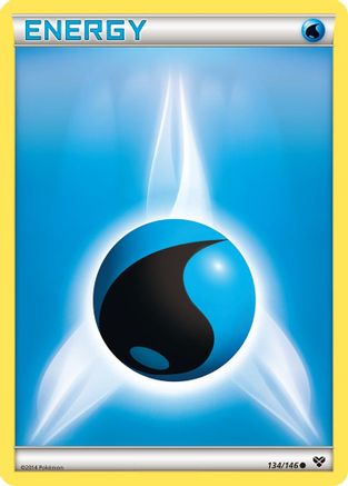 Water Energy 134/146 [XY: Base Set] Pokemon Single Pokémon