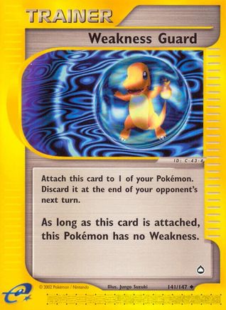 Weakness Guard (/147) Reverse Holofoil [Vintage: Aquapolis] Pokemon Single Pokémon