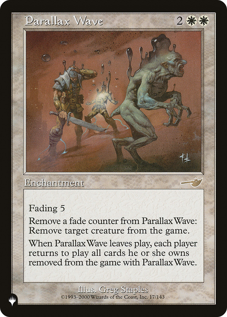 Parallax Wave (LIST-17/143) [Mystery Booster] The List MTG Single Wizards of the Coast