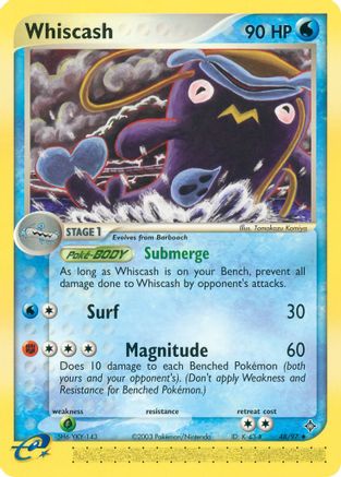 Whiscash (/97) [EX: Dragon] Pokemon Single Pokémon