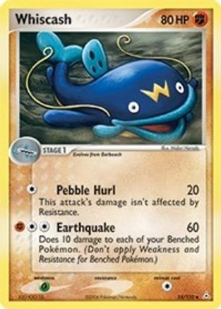 Whiscash (/110) Reverse Holofoil [EX: Holon Phantoms] Pokemon Single Pokémon