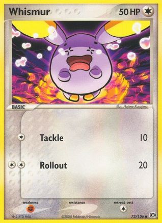 Whismur (/106) Reverse Holofoil [EX: Emerald] Pokemon Single Pokémon