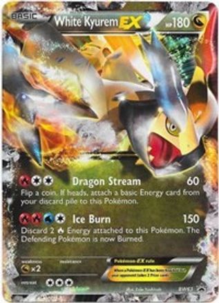 White Kyurem EX - BW63 (BW63/101) Holofoil [Promos: BW Promos] Pokemon Single Pokémon