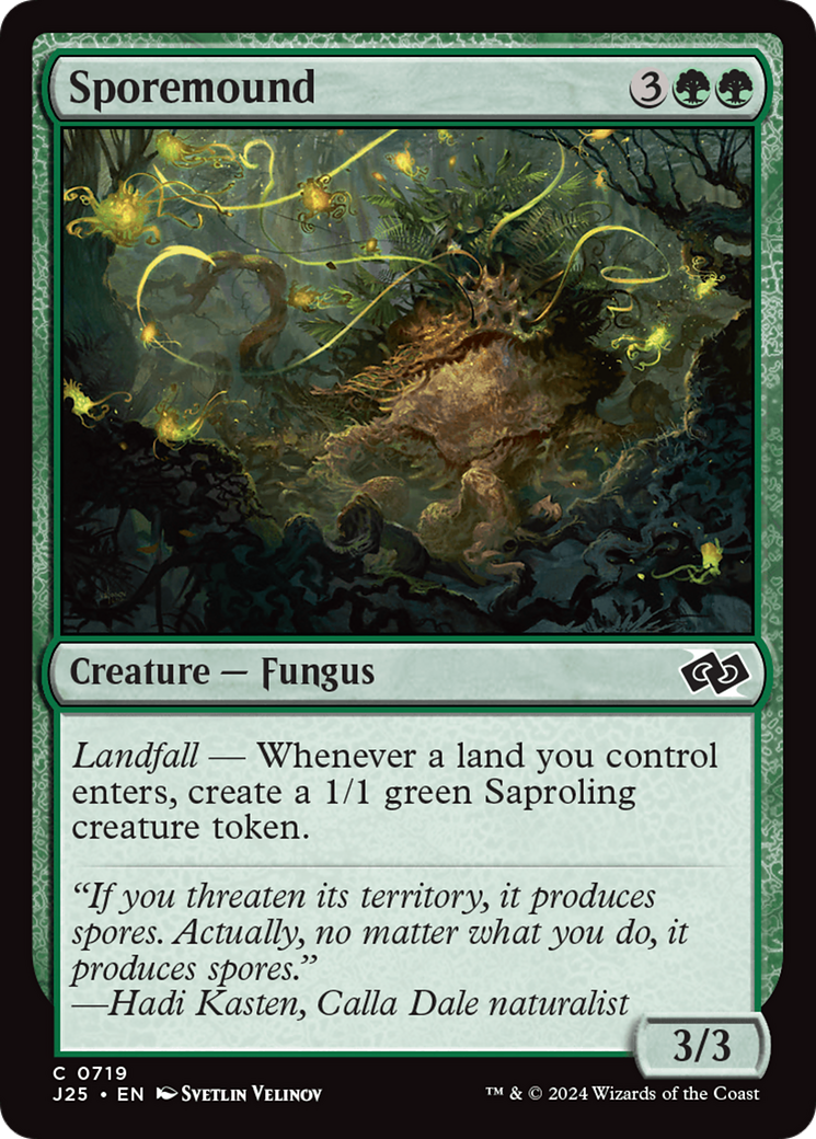 Sporemound (J25-719) [Foundations Jumpstart] MTG Single Wizards of the Coast