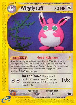 Wigglytuff (/144) Reverse Holofoil [Vintage: Skyridge] Pokemon Single Pokémon