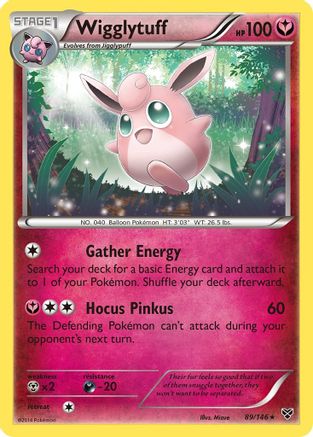 Wigglytuff (89/146) Reverse Holofoil [XY: Base Set] Pokemon Single Pokémon