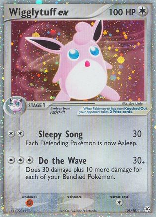 Wigglytuff ex 101/101 Holofoil [EX: Hidden Legends] Pokemon Single Pokémon