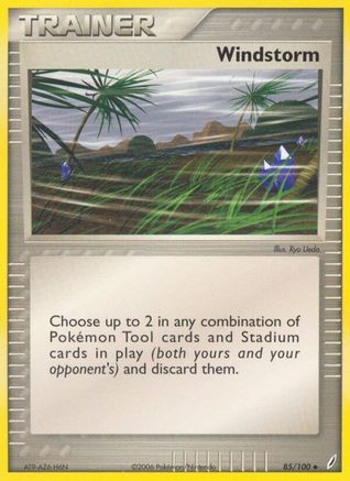 Windstorm (85/100) [EX: Crystal Guardians] Pokemon Single Pokémon