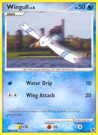 Wingull (/106) [DP: Great Encounters] Pokemon Single Pokémon