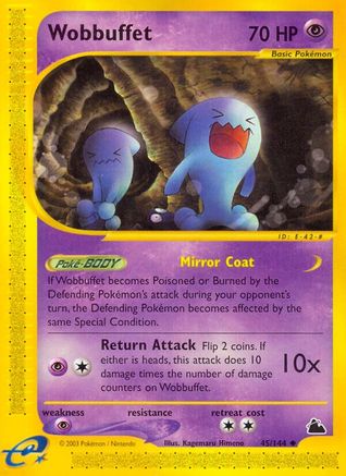 Wobbuffet (/144) [Vintage: Skyridge] Pokemon Single Pokémon