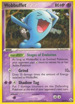 Wobbuffet (/92) Reverse Holofoil [EX: Legend Maker] Pokemon Single Pokémon
