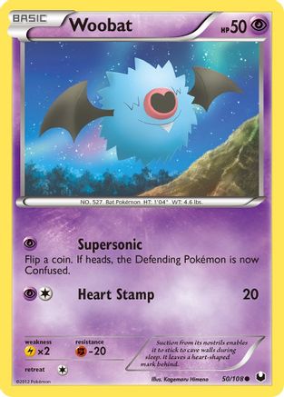 Woobat (/108) Reverse Holofoil [BW: Dark Explorers] Pokemon Single Pokémon
