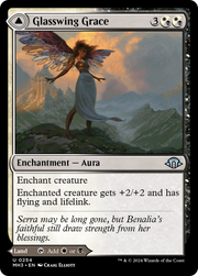 Glasswing Grace (MH3-254) [Modern Horizons 3] Foil MTG Single Modern Horizons 3