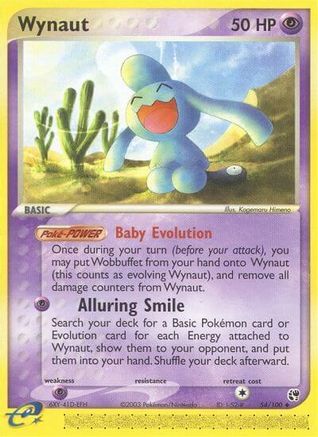 Wynaut (/100) Reverse Holofoil [EX: Sandstorm] Pokemon Single Pokémon