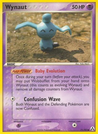 Wynaut (71/92) Reverse Holofoil [EX: Legend Maker] Pokemon Single Pokémon