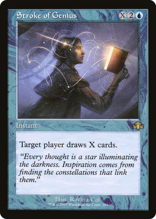 Stroke of Genius (DMR-293) [Dominaria Remastered] MTG Single Wizards of the Coast