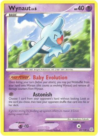Wynaut (/130) Reverse Holofoil [DP: Base Set] Pokemon Single Pokémon
