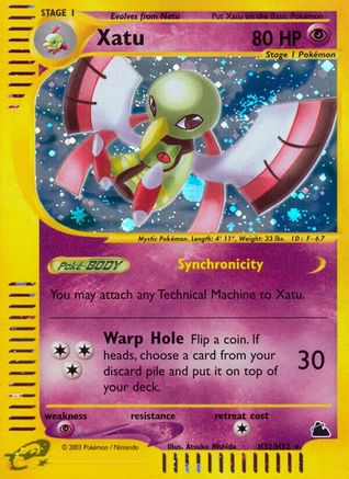 Xatu (H32) (/144) Holofoil [Vintage: Skyridge] Pokemon Single Pokémon