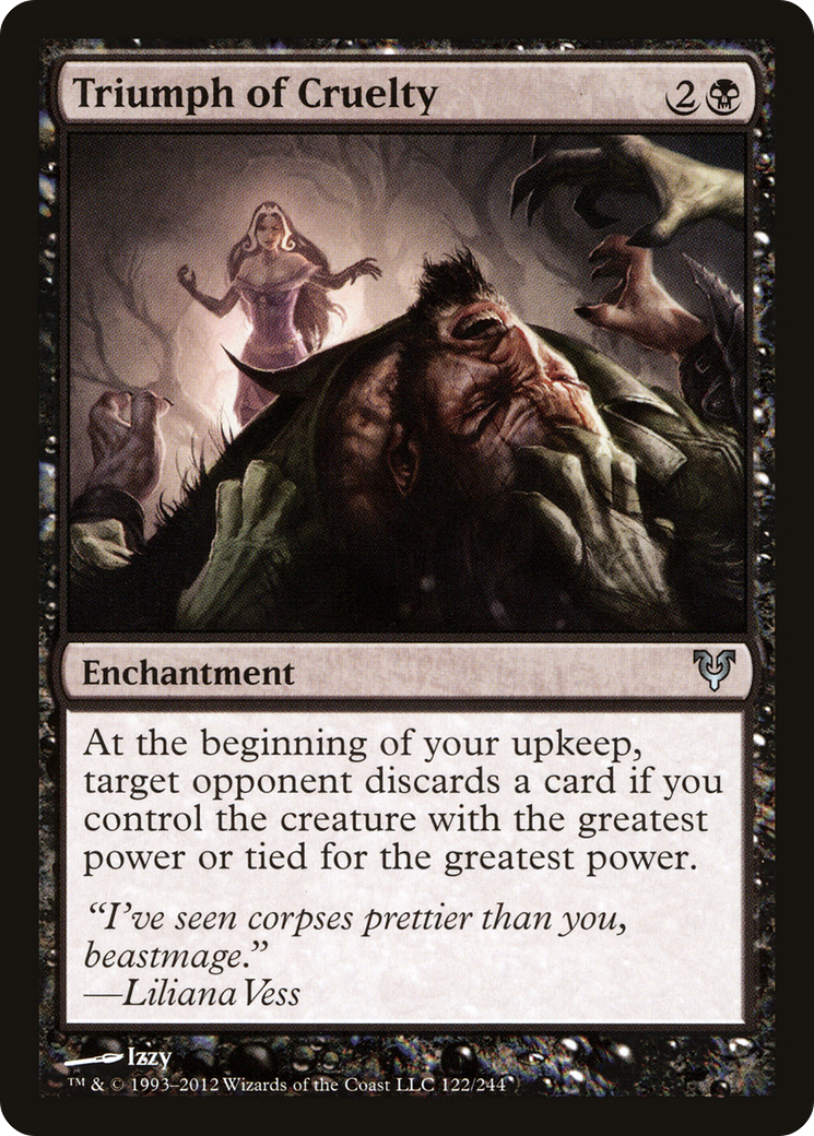 Triumph of Cruelty (AVR-122) [Avacyn Restored] Foil MTG Single Wizards of the Coast