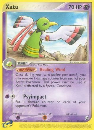 Xatu (/100) Reverse Holofoil [EX: Sandstorm] Pokemon Single Pokémon