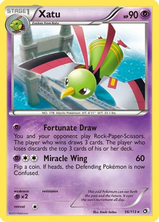 Xatu (/113) Reverse Holofoil [BW: Legendary Treasures] Pokemon Single Pokémon