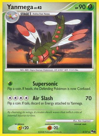 Yanmega (/17) Holofoil [Promos: POP Series 8] Pokemon Single Pokémon