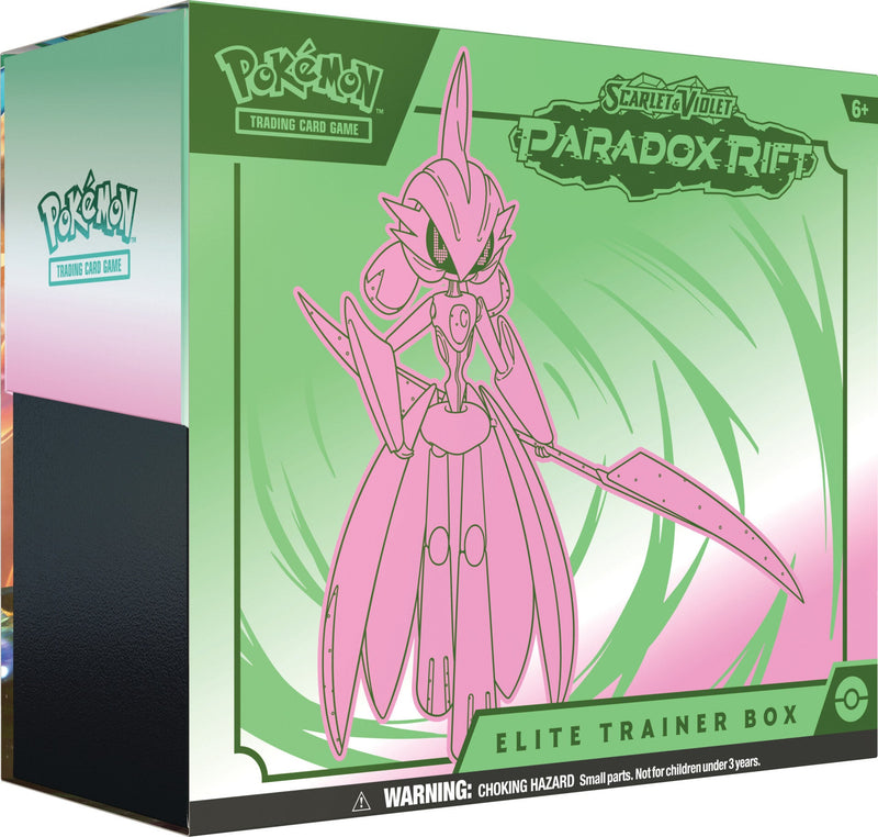 Pokémon Scarlet and Violet: Paradox Rift - Elite Trainer Box (Iron Valiant)
