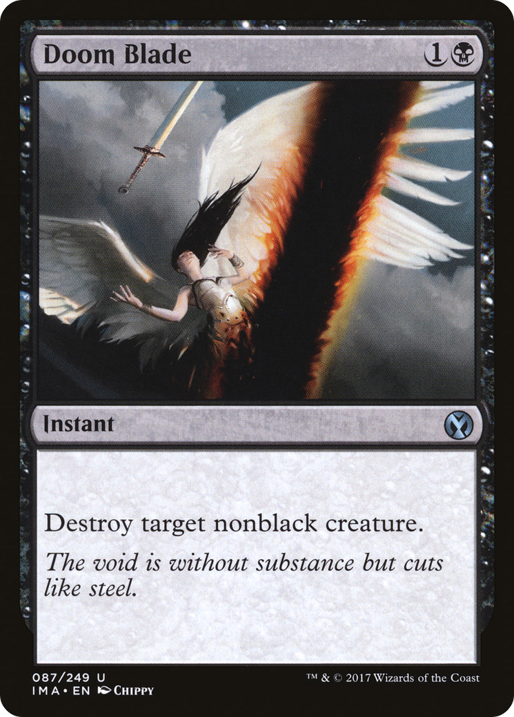 Doom Blade (IMA-087) [Iconic Masters] Foil MTG Single Wizards of the Coast
