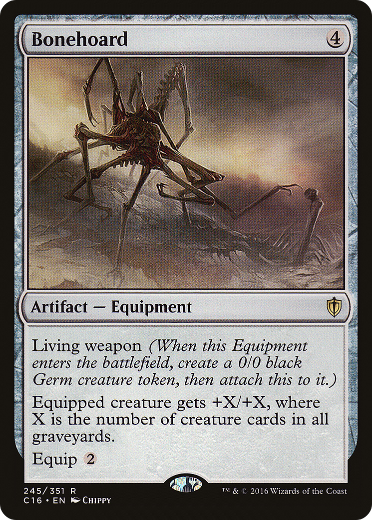 Bonehoard (C16-245) [Commander 2016] MTG Single Wizards of the Coast