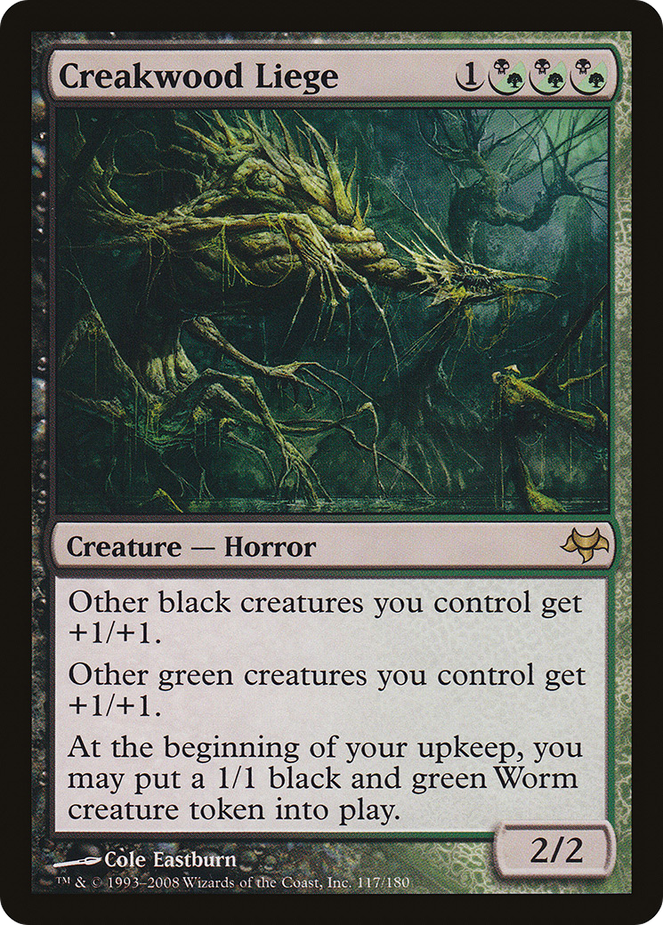Creakwood Liege (EVE-117) [Eventide] Foil MTG Single Wizards of the Coast