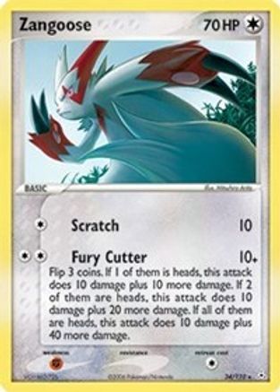 Zangoose (/110) Reverse Holofoil [EX: Holon Phantoms] Pokemon Single Pokémon