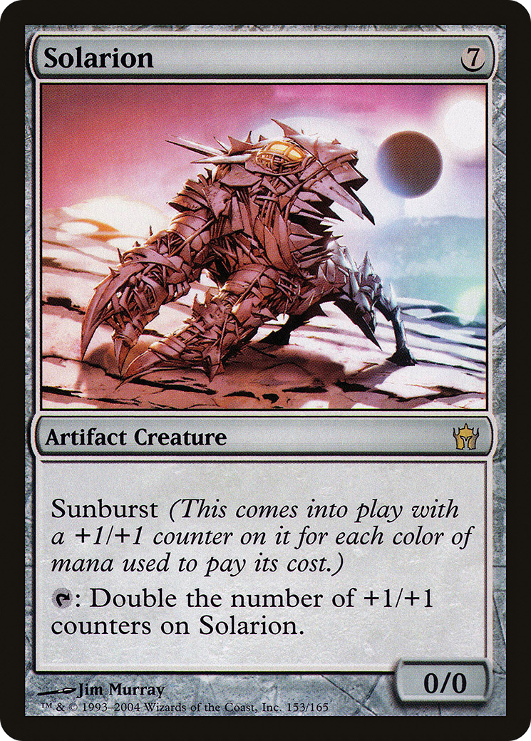 Solarion (5DN-153) [Fifth Dawn] Foil MTG Single Wizards of the Coast