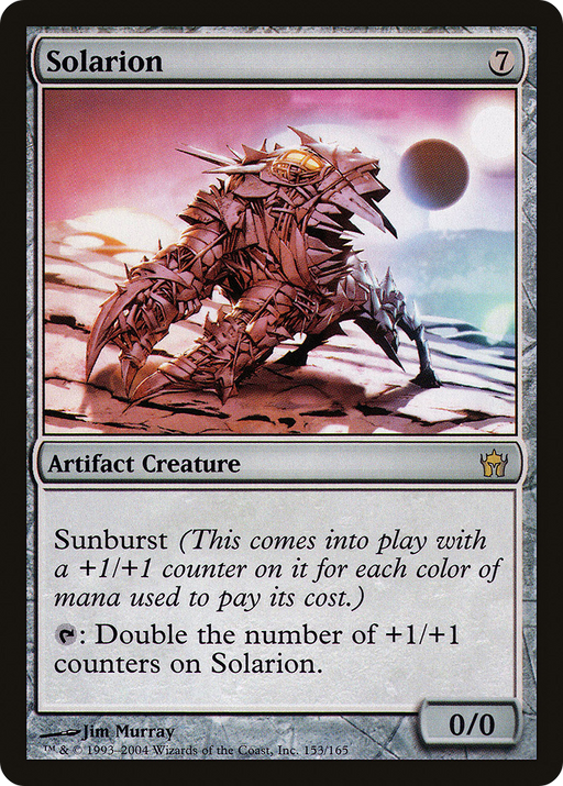 Solarion (5DN-153) [Fifth Dawn] MTG Single Wizards of the Coast